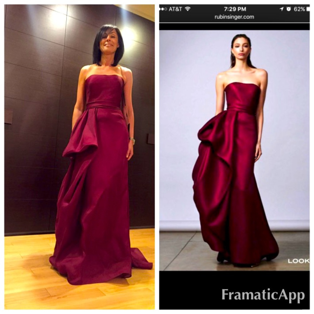 Evening Dress. Designer Rubin Singer. Size 4.